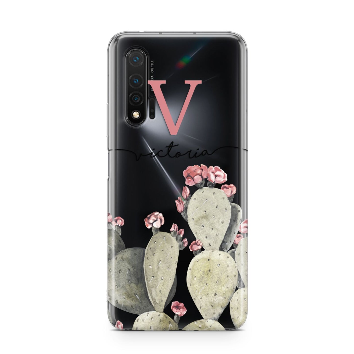 Personalised Cacti Huawei Nova 6 Phone Case