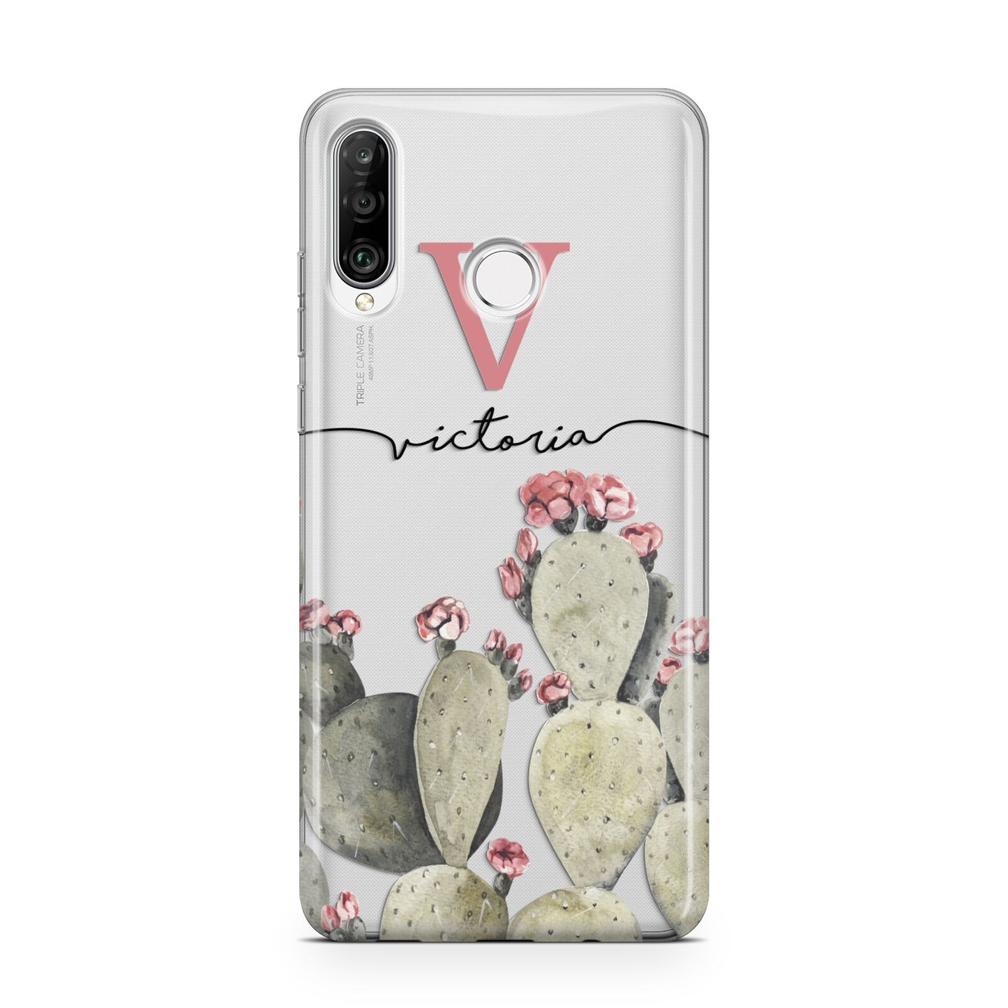 Personalised Cacti Huawei P30 Lite Phone Case