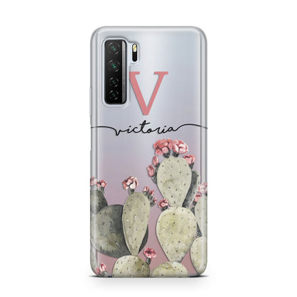 Personalised Cacti Huawei P40 Lite 5G Phone Case