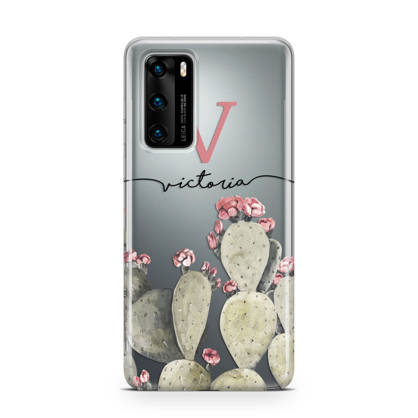 Personalised Cacti Huawei P40 Phone Case