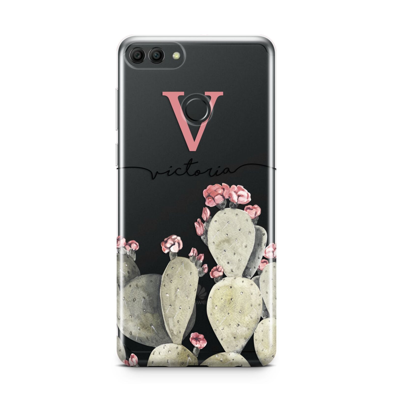 Personalised Cacti Huawei Y9 2018