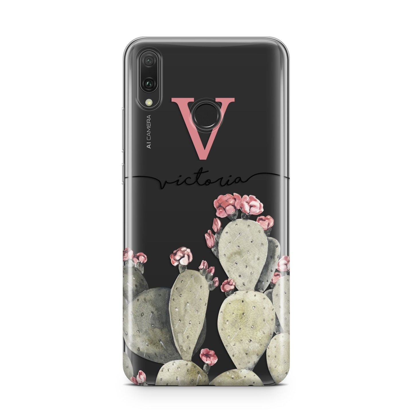 Personalised Cacti Huawei Y9 2019