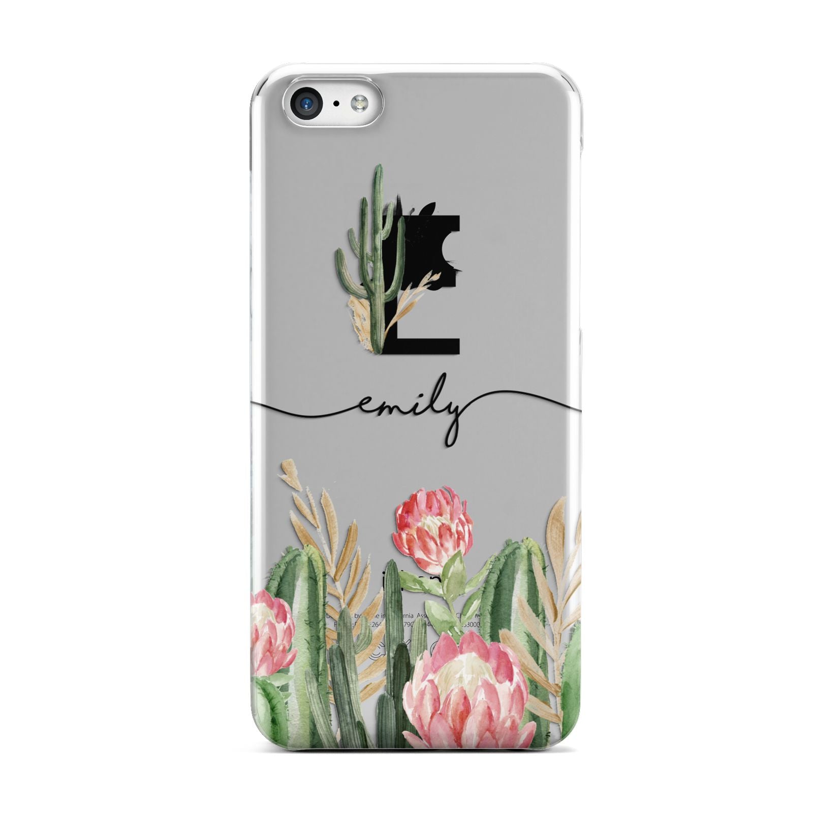 Personalised Cactus Apple iPhone 5c Case