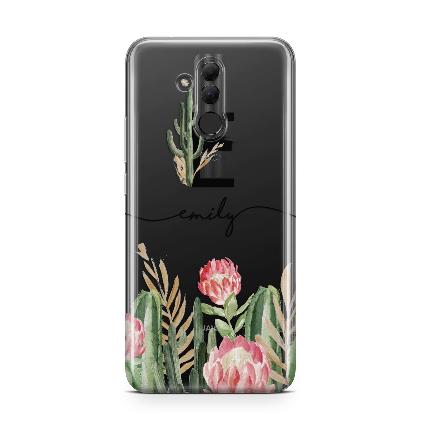 Personalised Cactus Huawei Mate 20 Lite