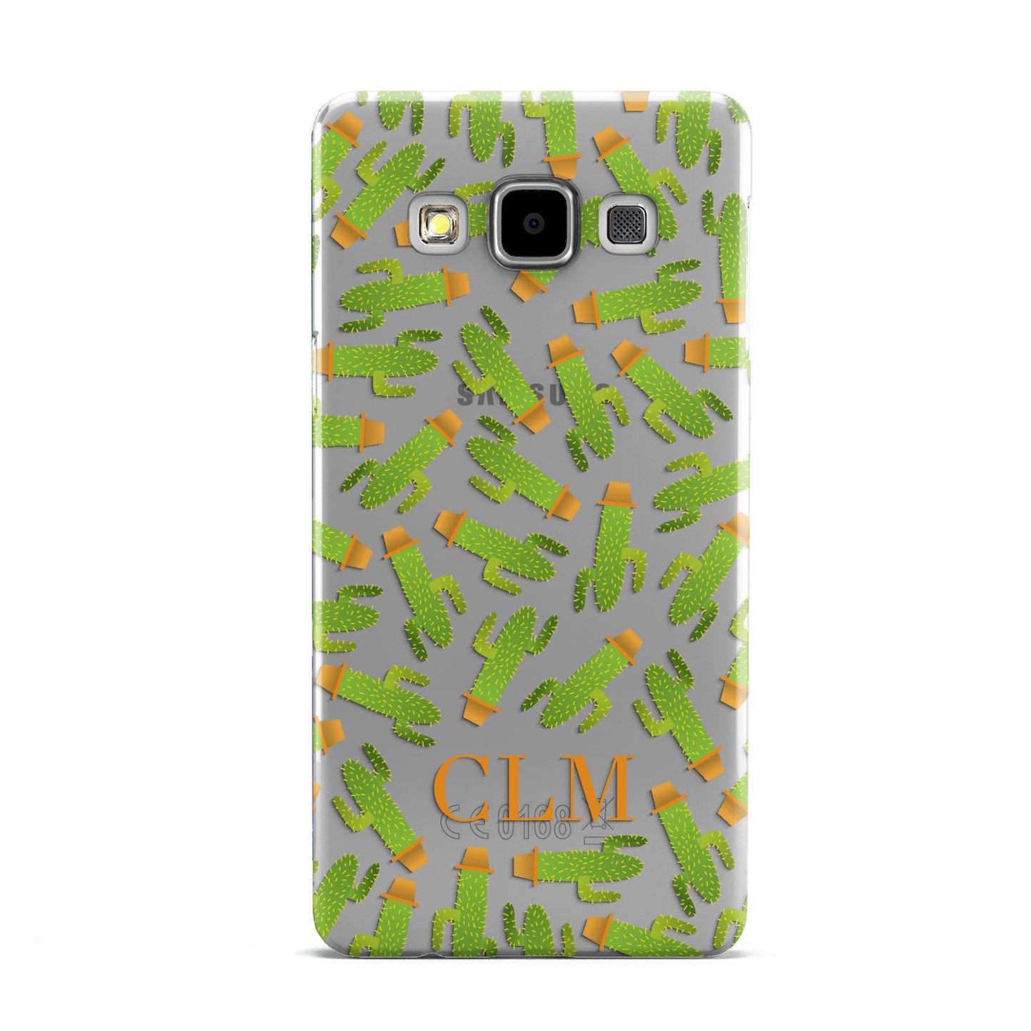 Personalised Cactus Monogram Samsung Galaxy A5 Case