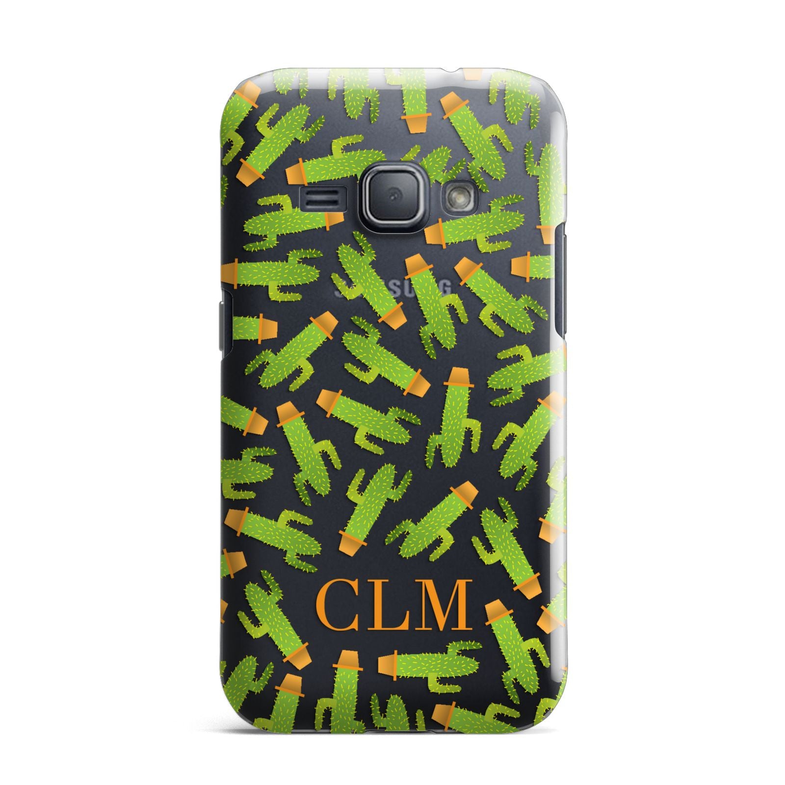 Personalised Cactus Monogram Samsung Galaxy J1 2016 Case