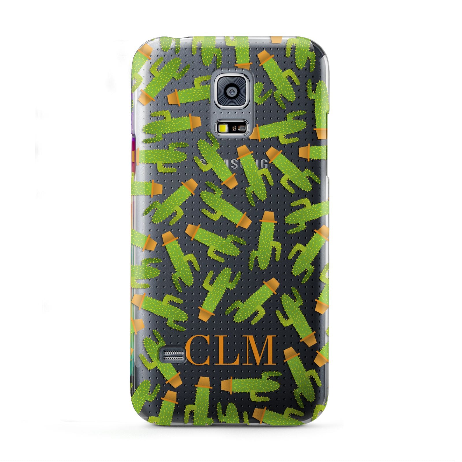 Personalised Cactus Monogram Samsung Galaxy S5 Mini Case