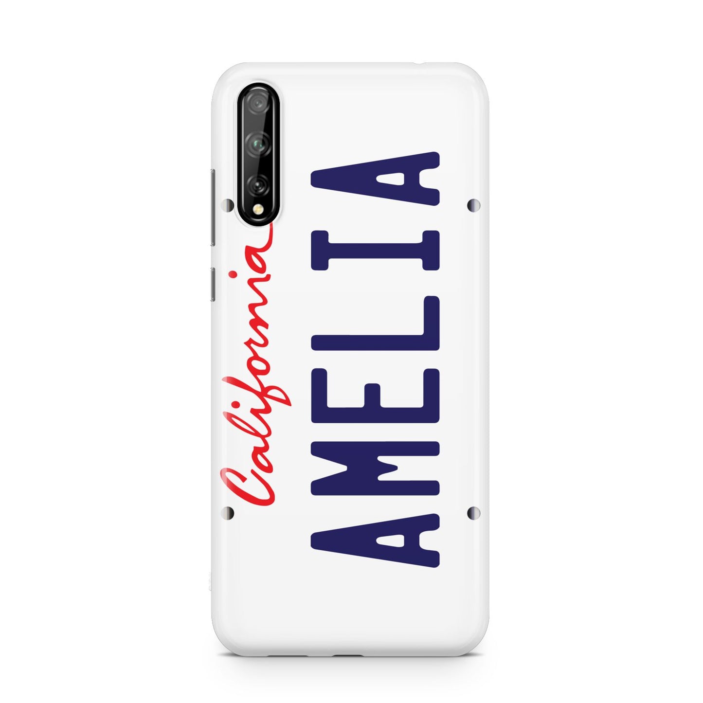 Personalised California License Plate Huawei Enjoy 10s Phone Case