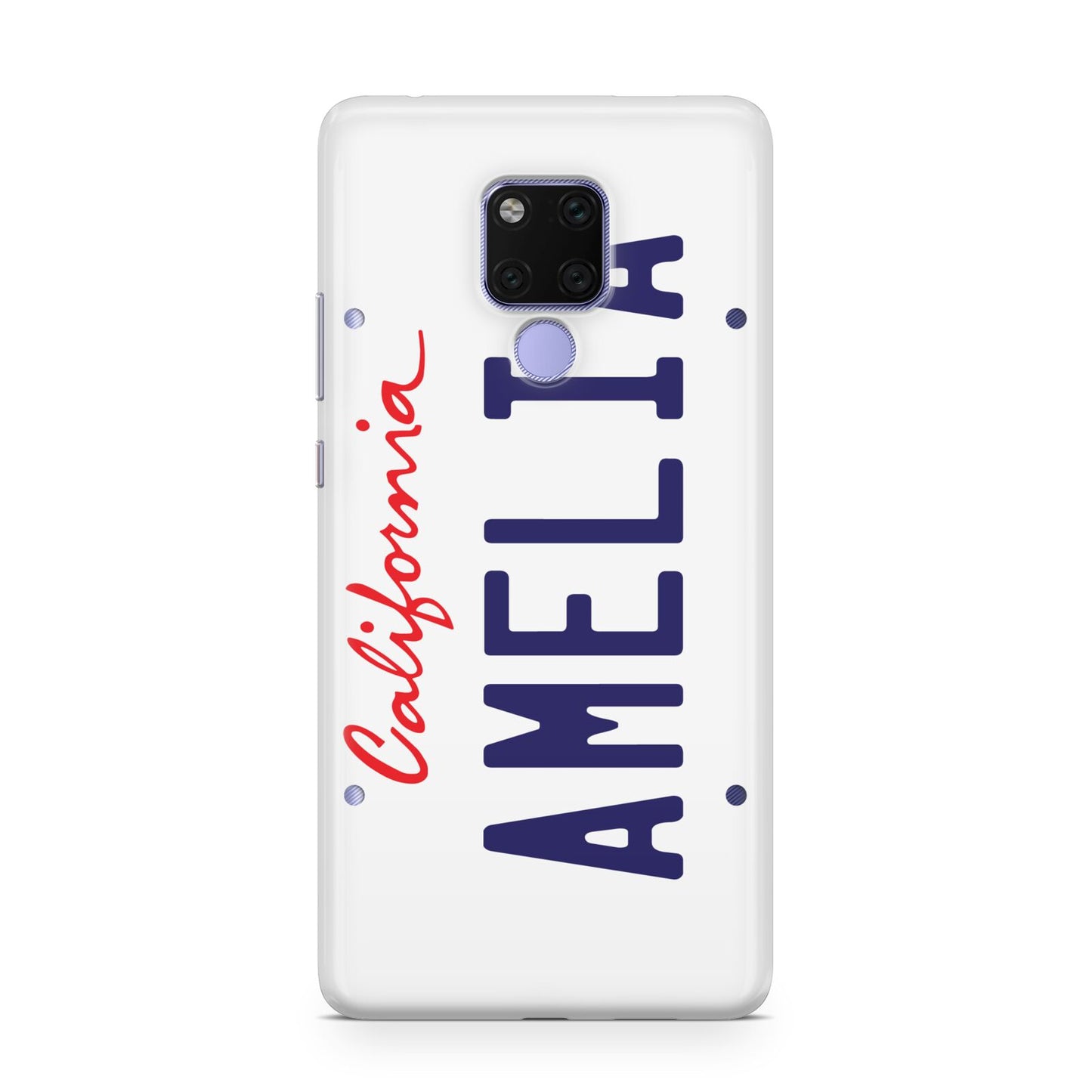 Personalised California License Plate Huawei Mate 20X Phone Case