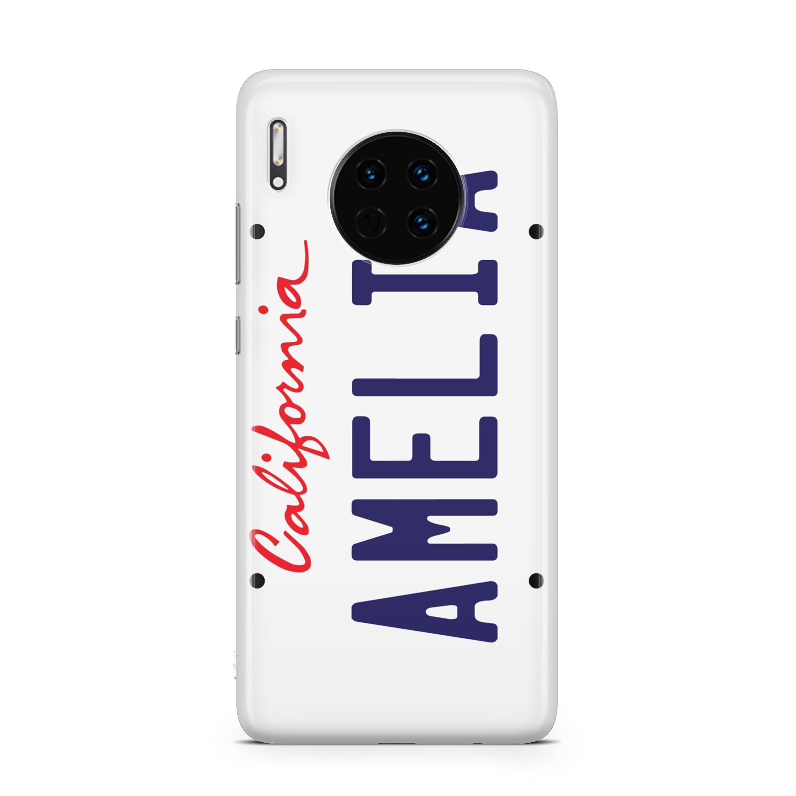 Personalised California License Plate Huawei Mate 30