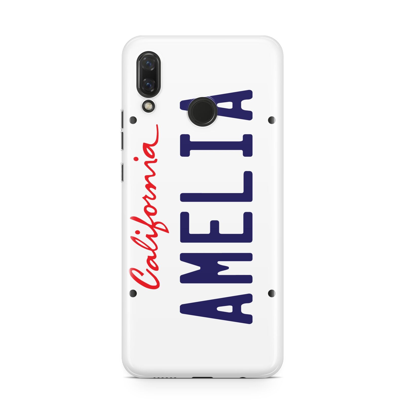 Personalised California License Plate Huawei Nova 3 Phone Case