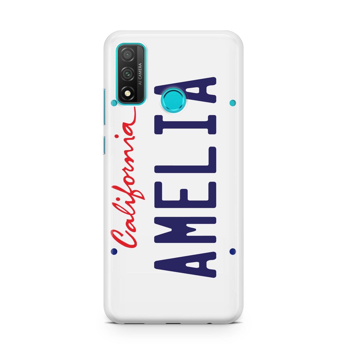 Personalised California License Plate Huawei P Smart 2020