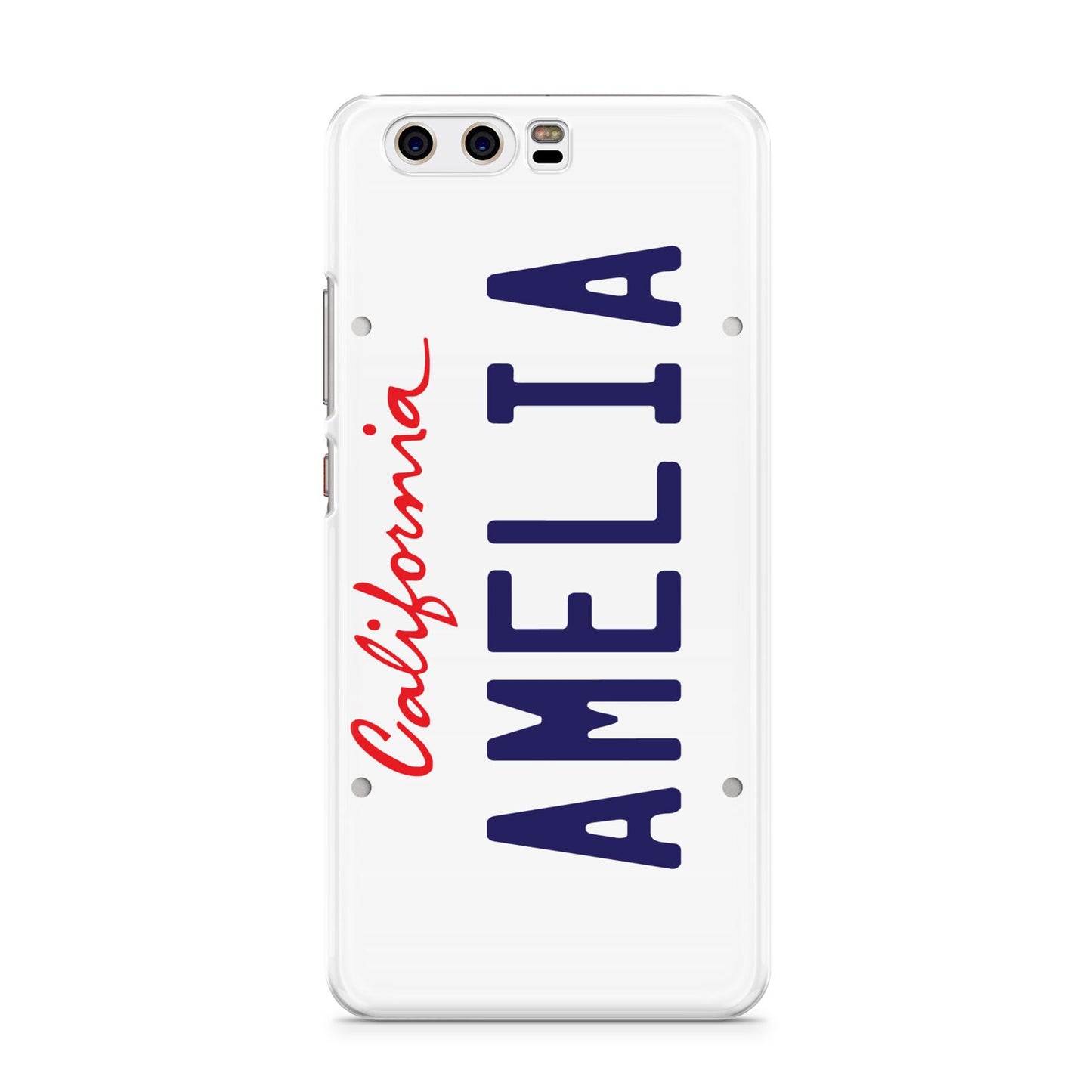 Personalised California License Plate Huawei P10 Phone Case