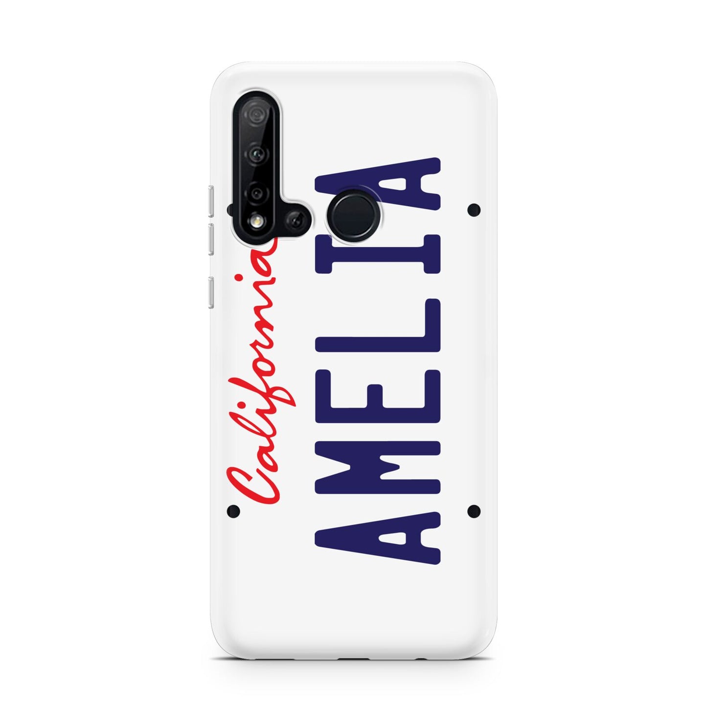 Personalised California License Plate Huawei P20 Lite 5G Phone Case