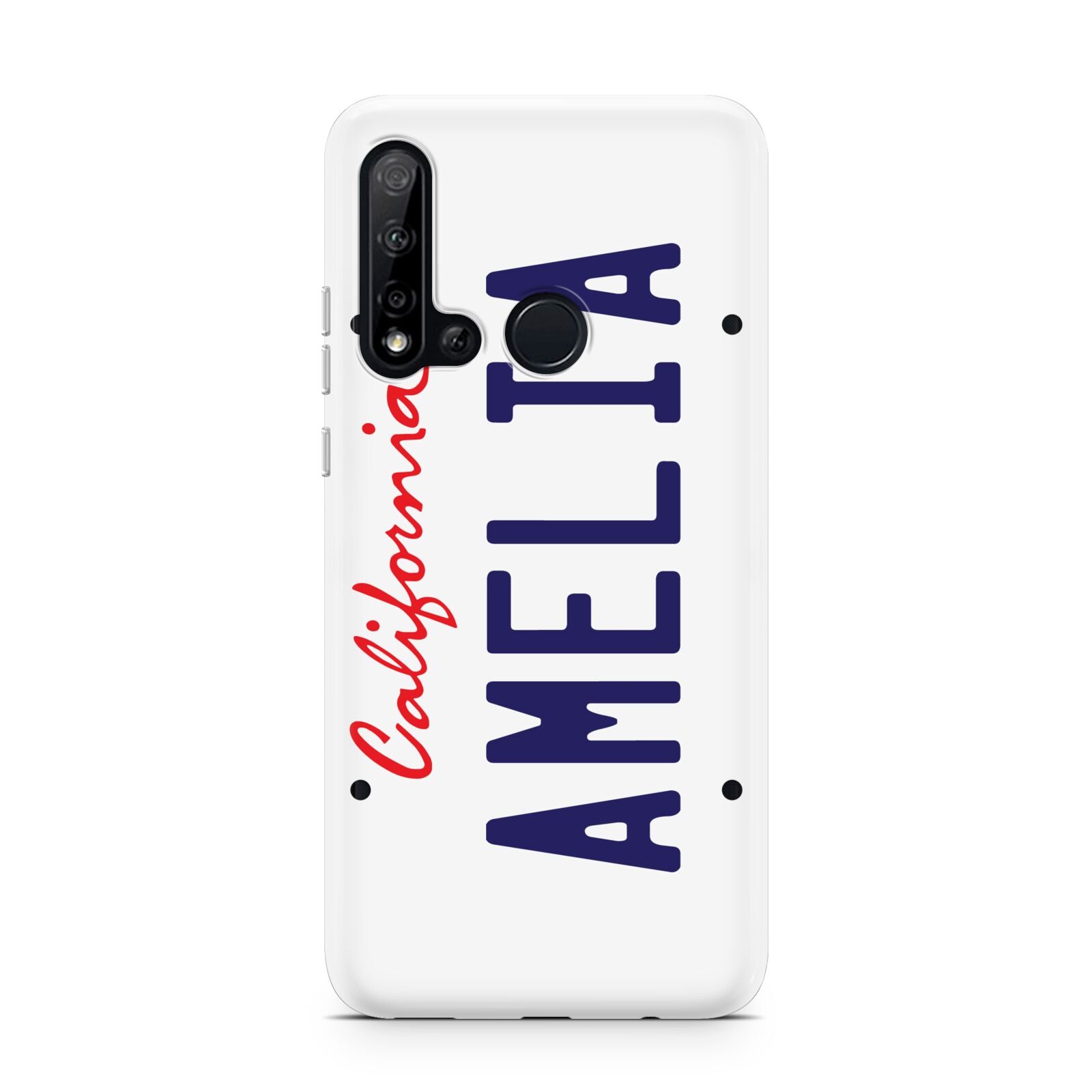 Personalised California License Plate Huawei P20 Lite 5G Phone Case