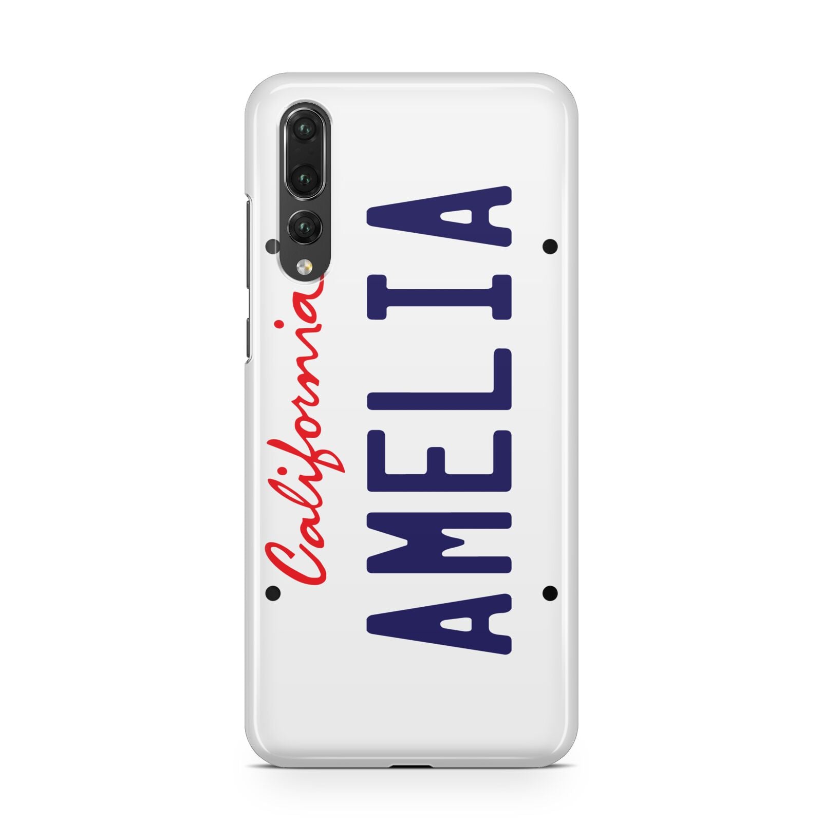 Personalised California License Plate Huawei P20 Pro Phone Case