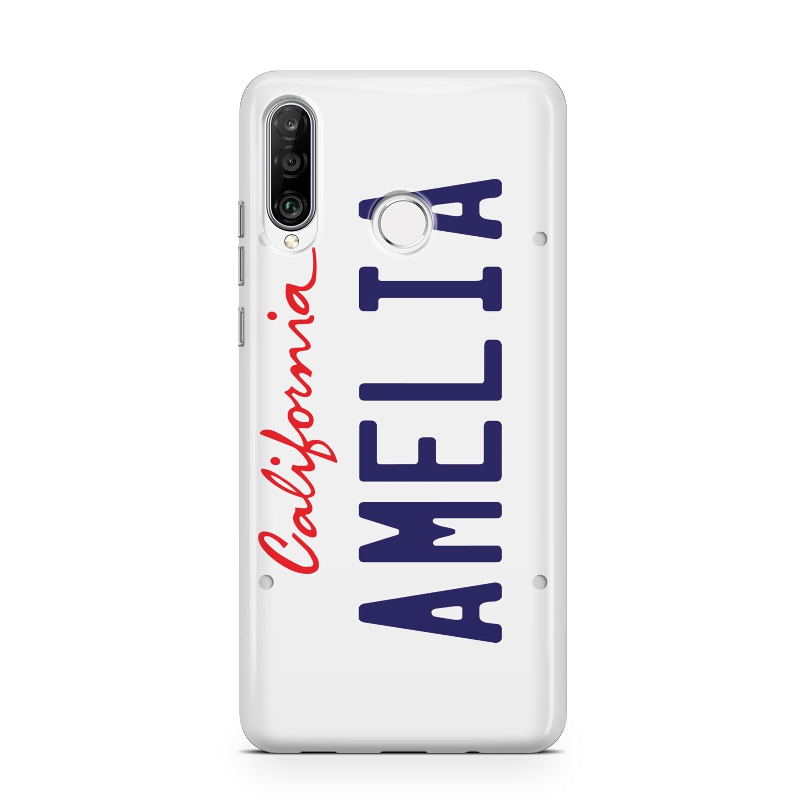 Personalised California License Plate Huawei P30 Lite Phone Case