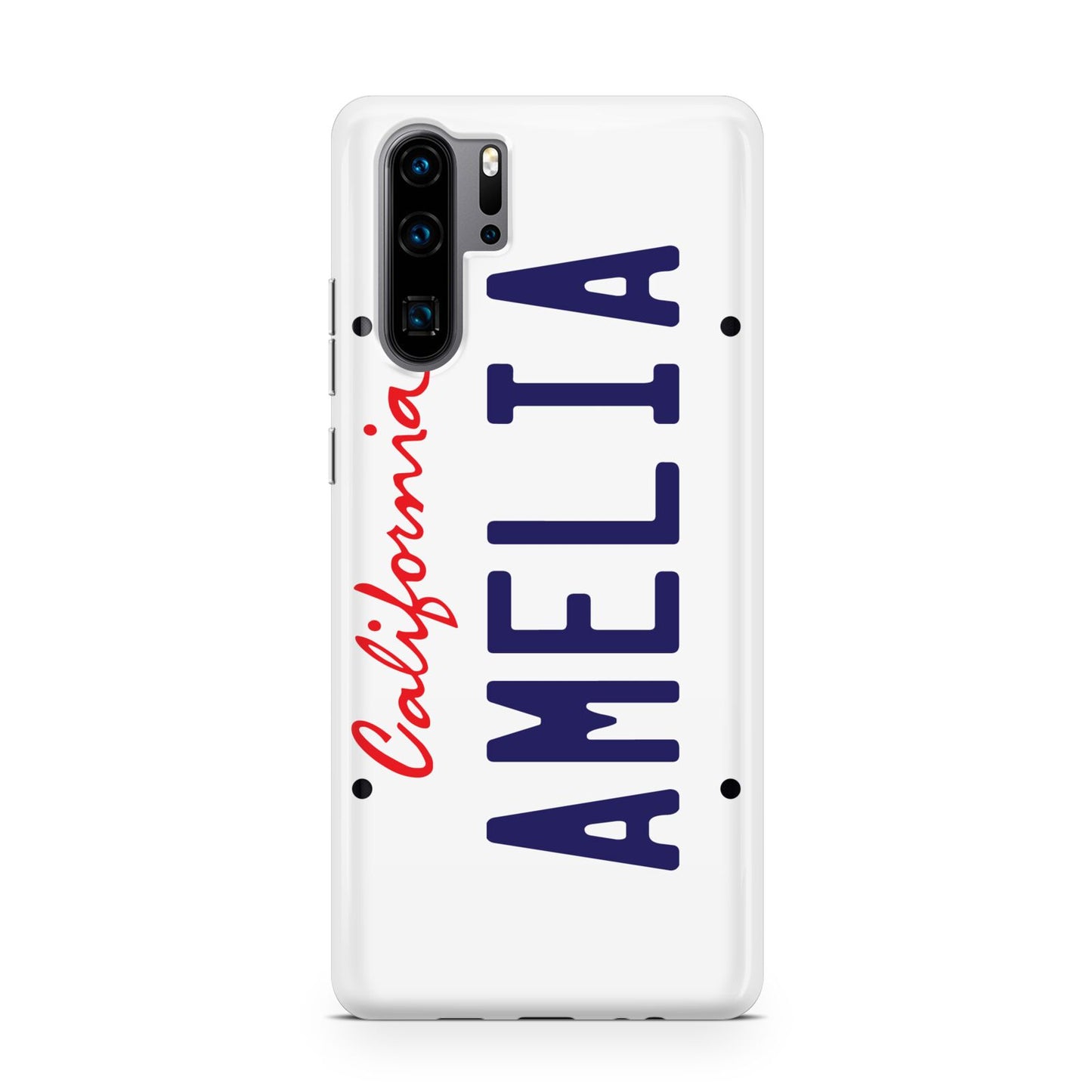 Personalised California License Plate Huawei P30 Pro Phone Case