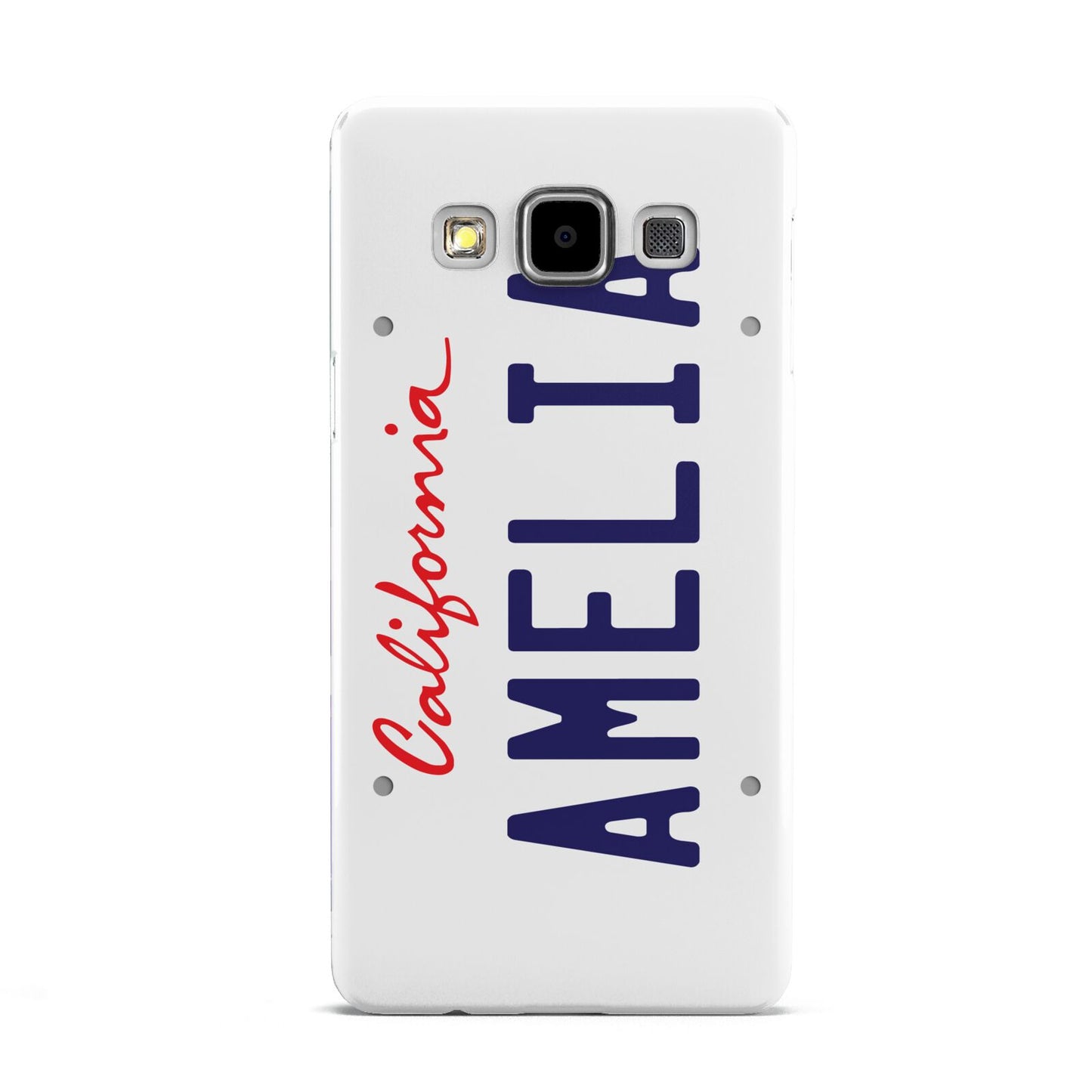 Personalised California License Plate Samsung Galaxy A5 Case