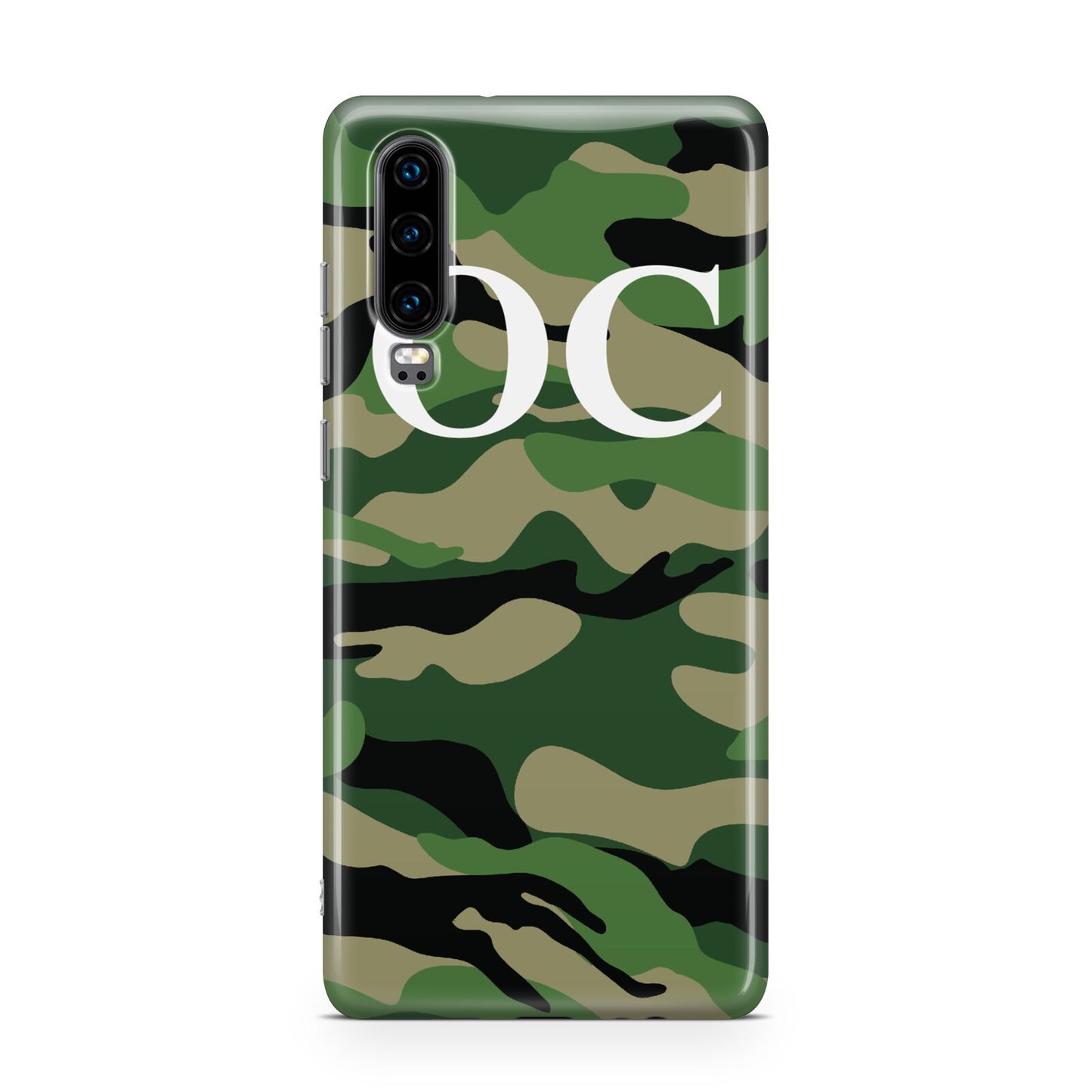 Personalised Camouflage Huawei P30 Phone Case