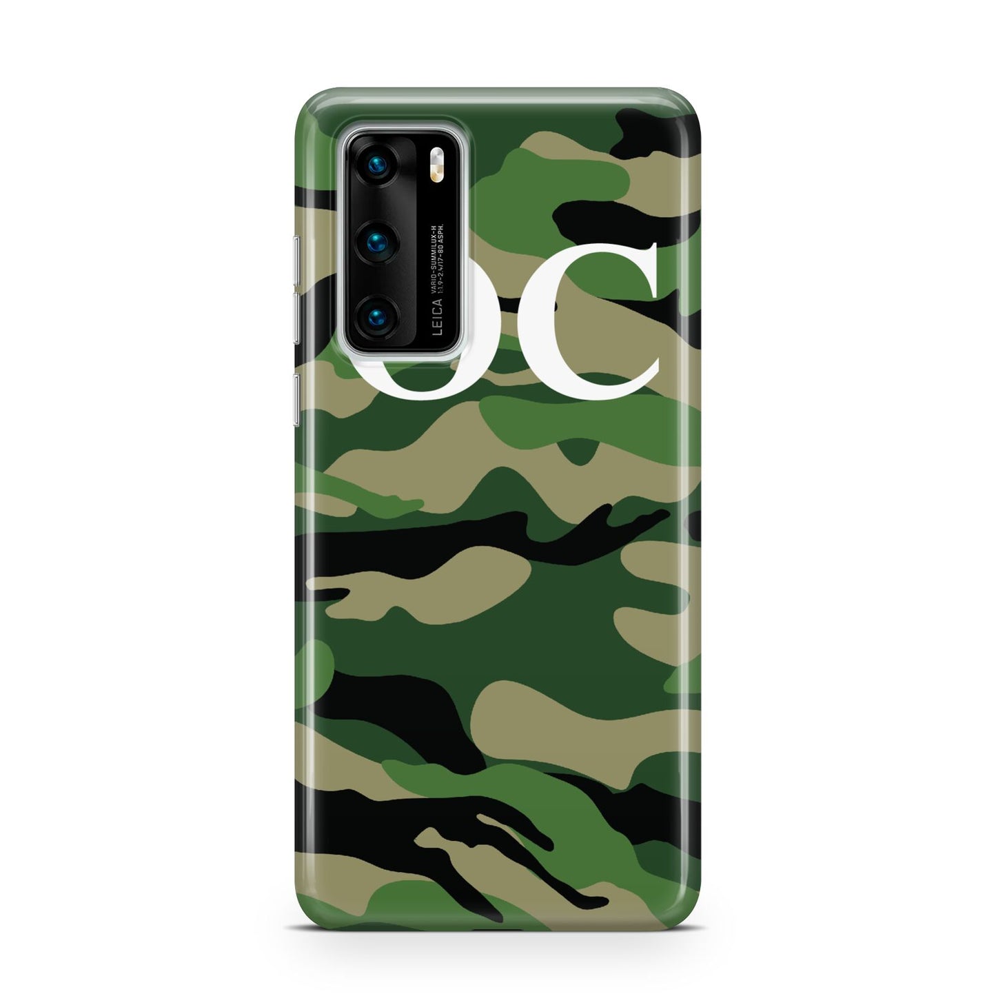 Personalised Camouflage Huawei P40 Phone Case