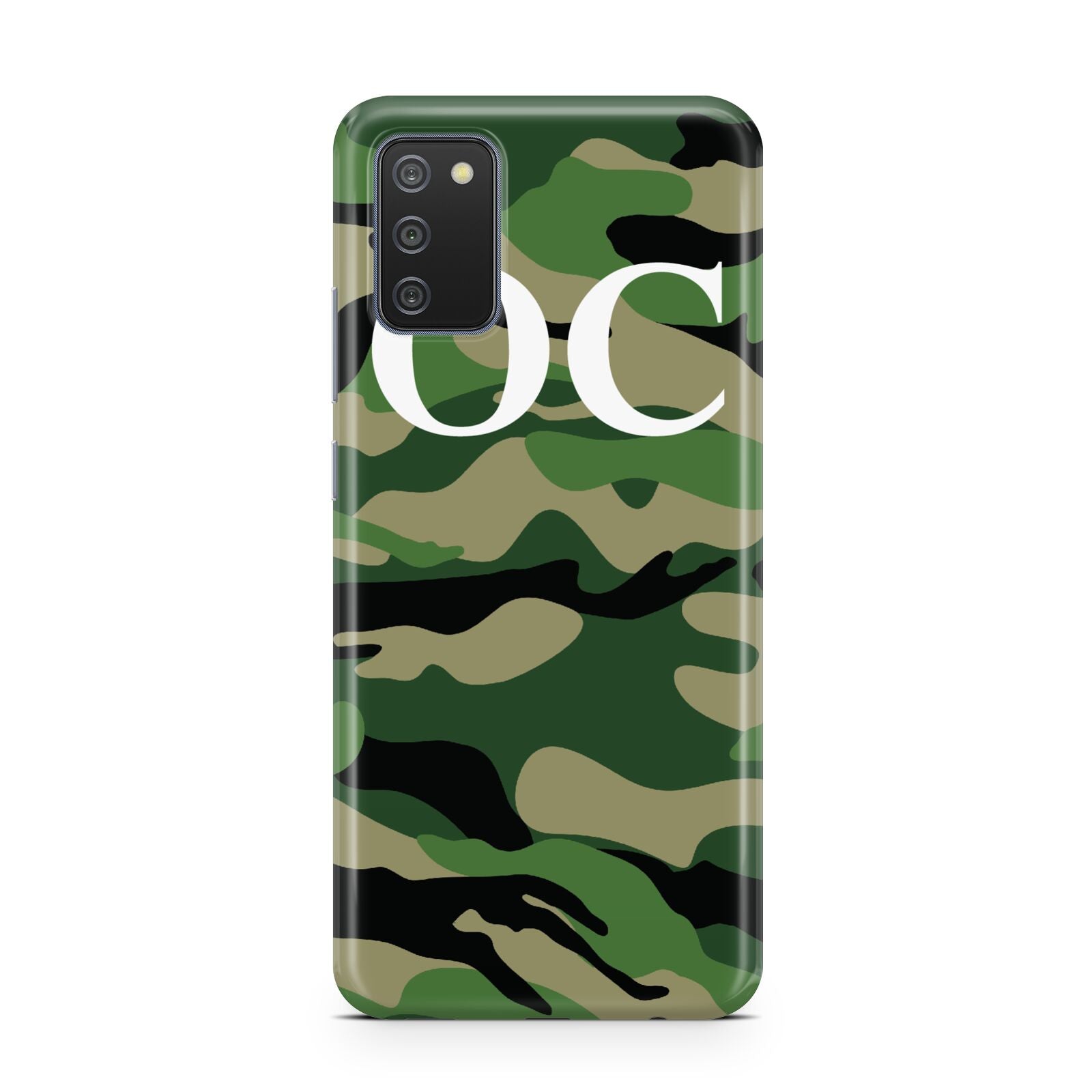 Personalised Camouflage Samsung A02s Case