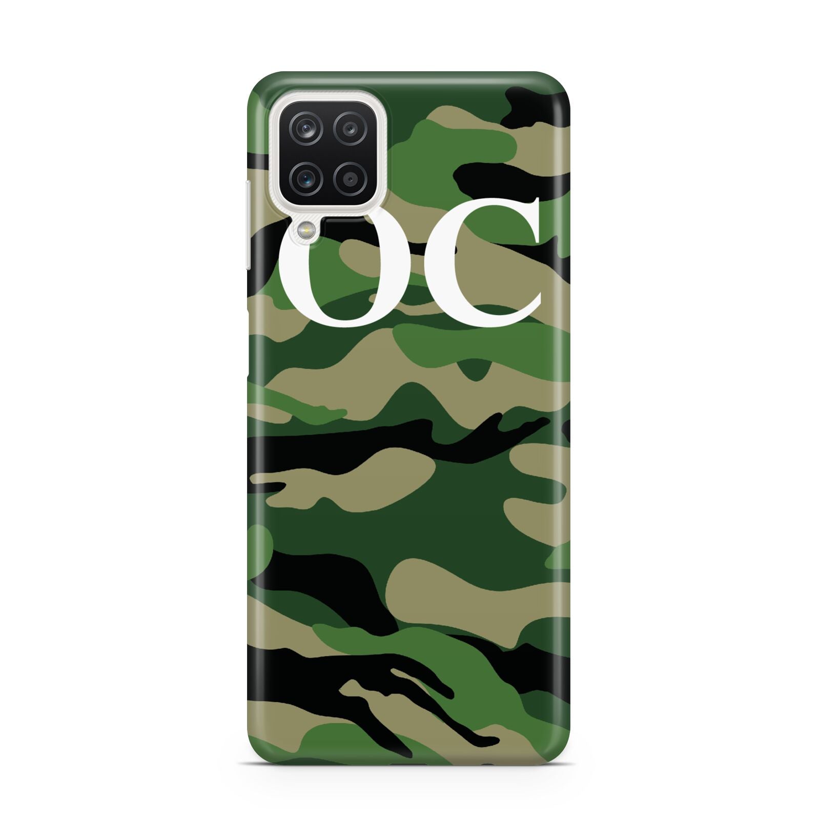 Personalised Camouflage Samsung A12 Case