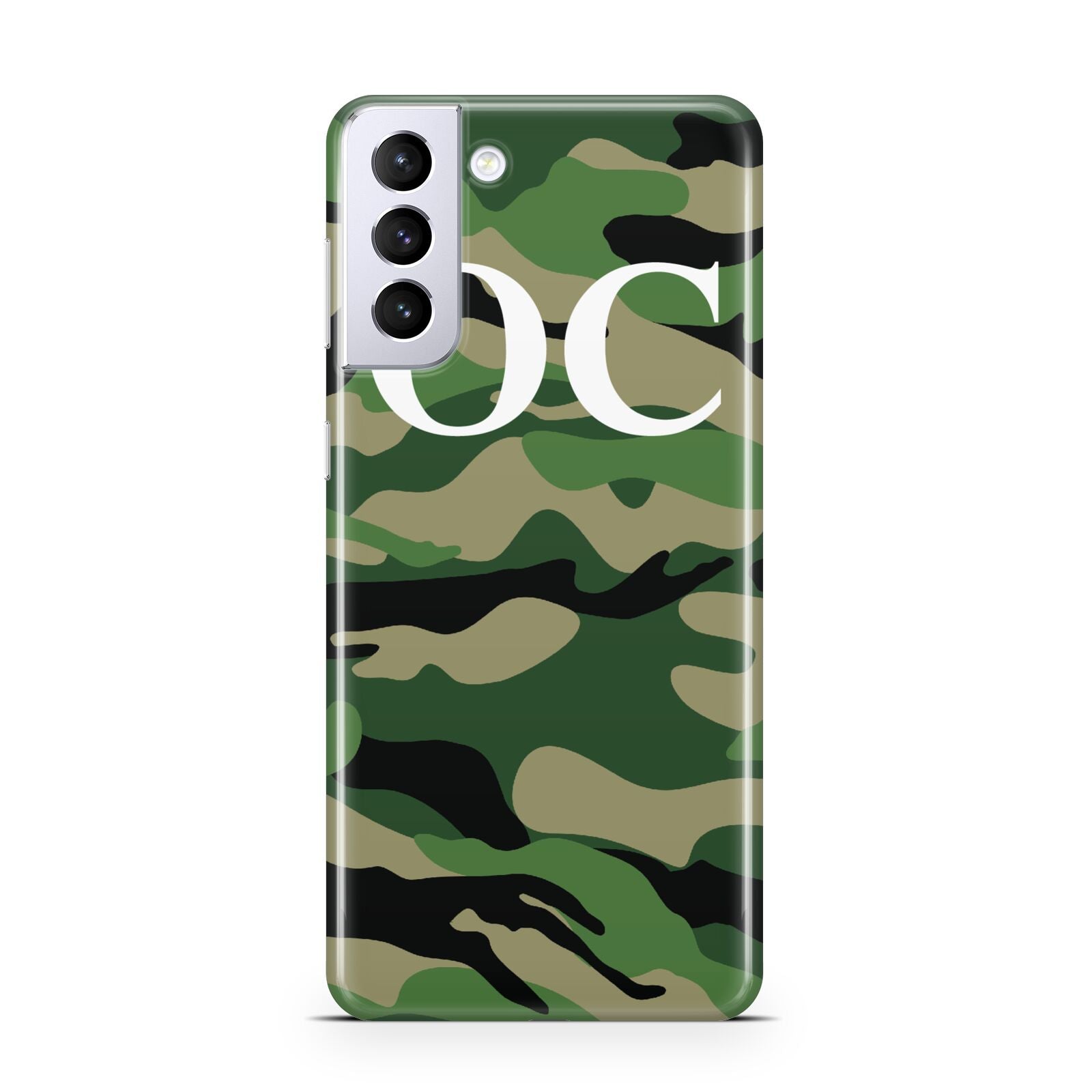 Personalised Camouflage Samsung S21 Plus Case