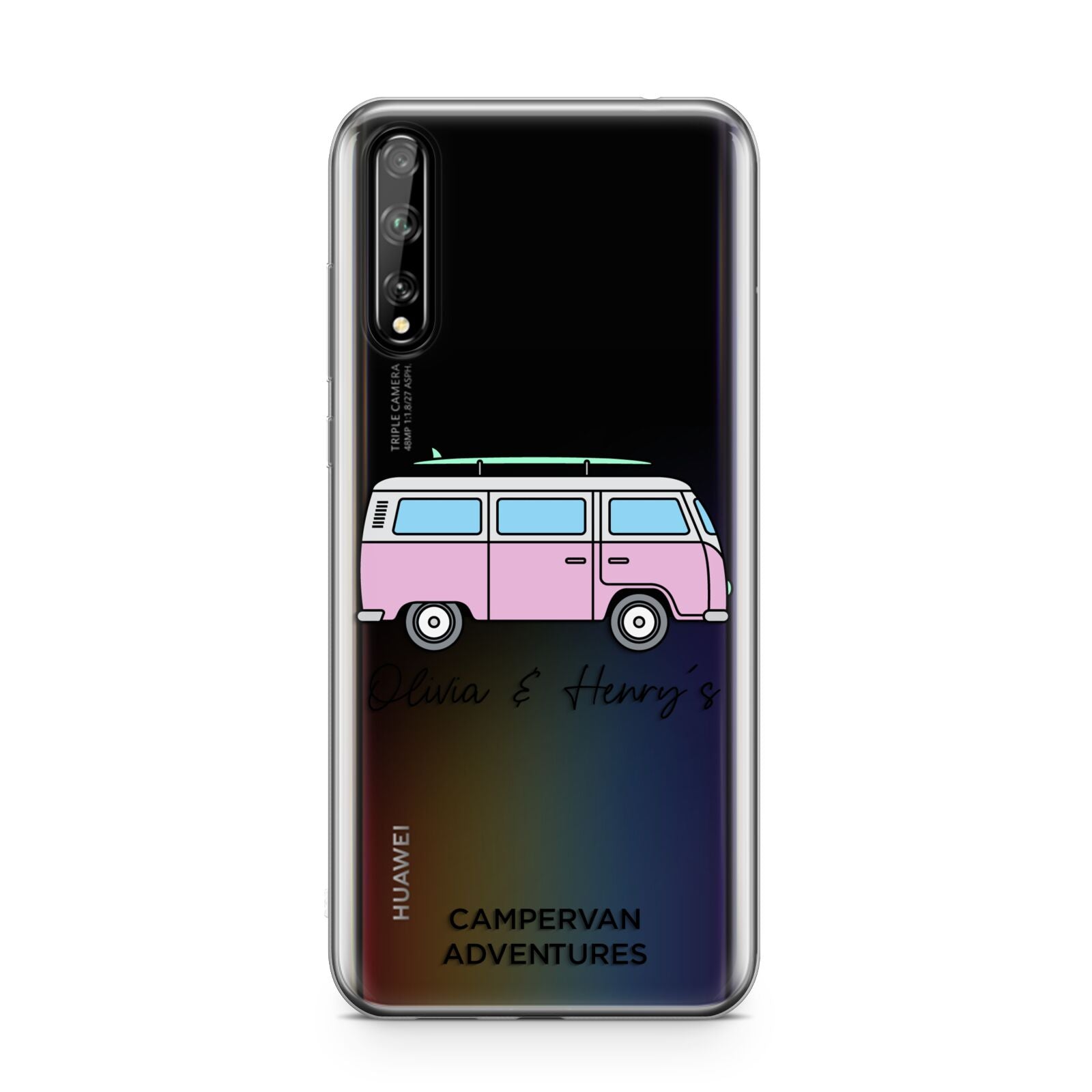 Personalised Campervan Adventures Huawei Enjoy 10s Phone Case