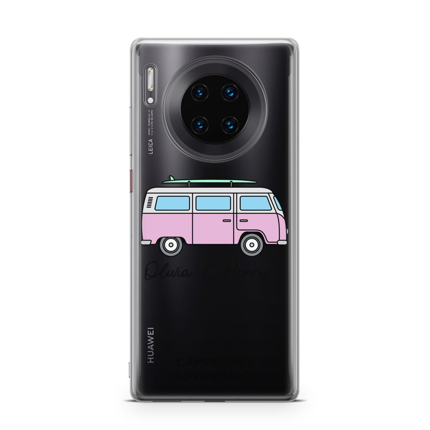 Personalised Campervan Adventures Huawei Mate 30 Pro Phone Case