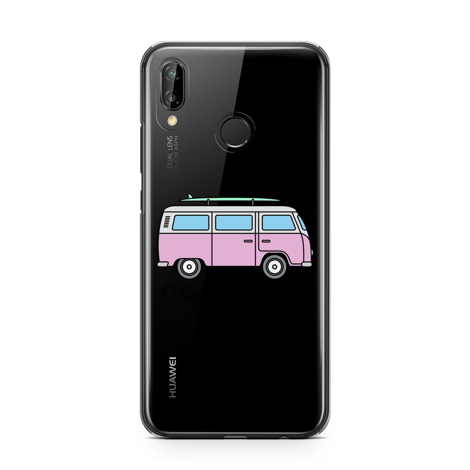 Personalised Campervan Adventures Huawei P20 Lite Phone Case