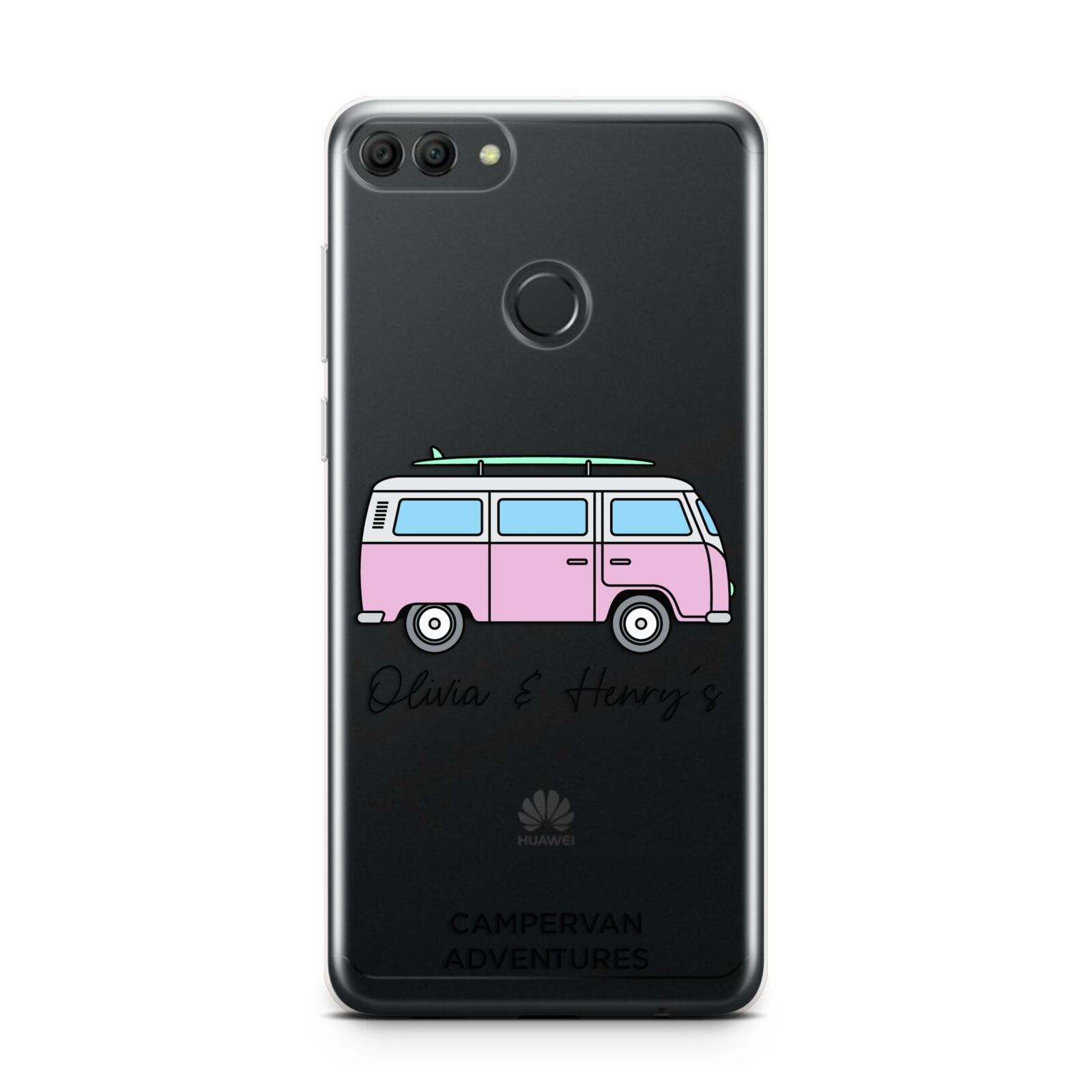 Personalised Campervan Adventures Huawei Y9 2018