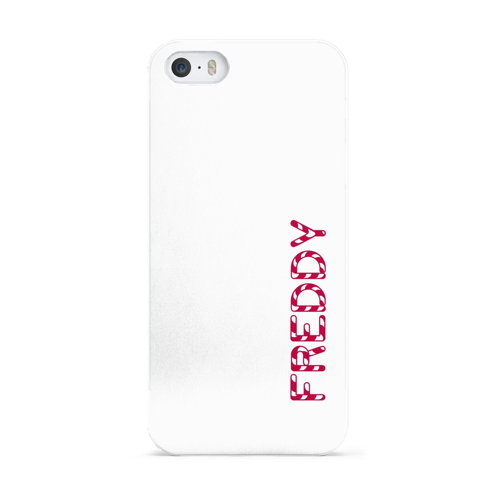 Personalised Candy Cane Name Apple iPhone 5 Case