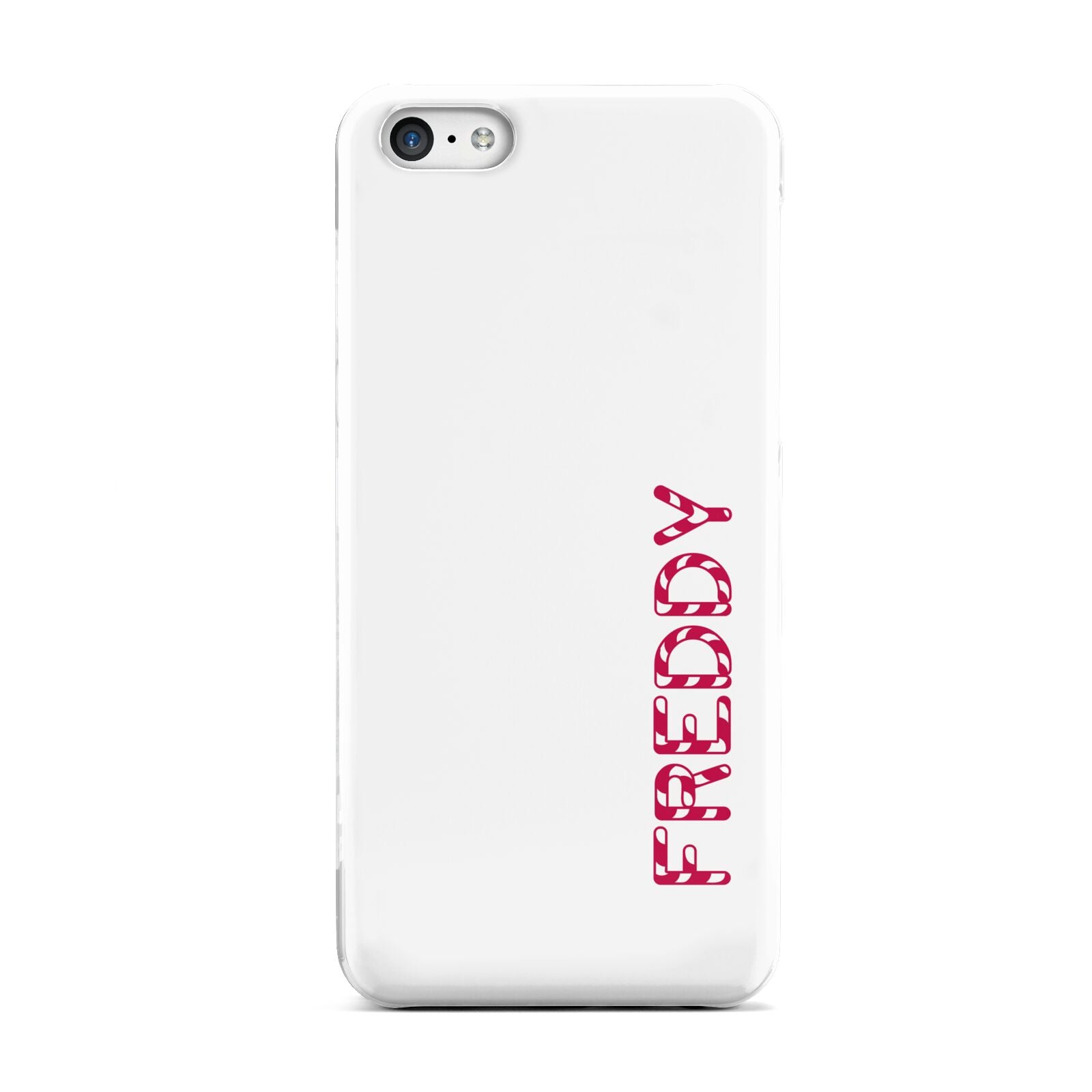 Personalised Candy Cane Name Apple iPhone 5c Case