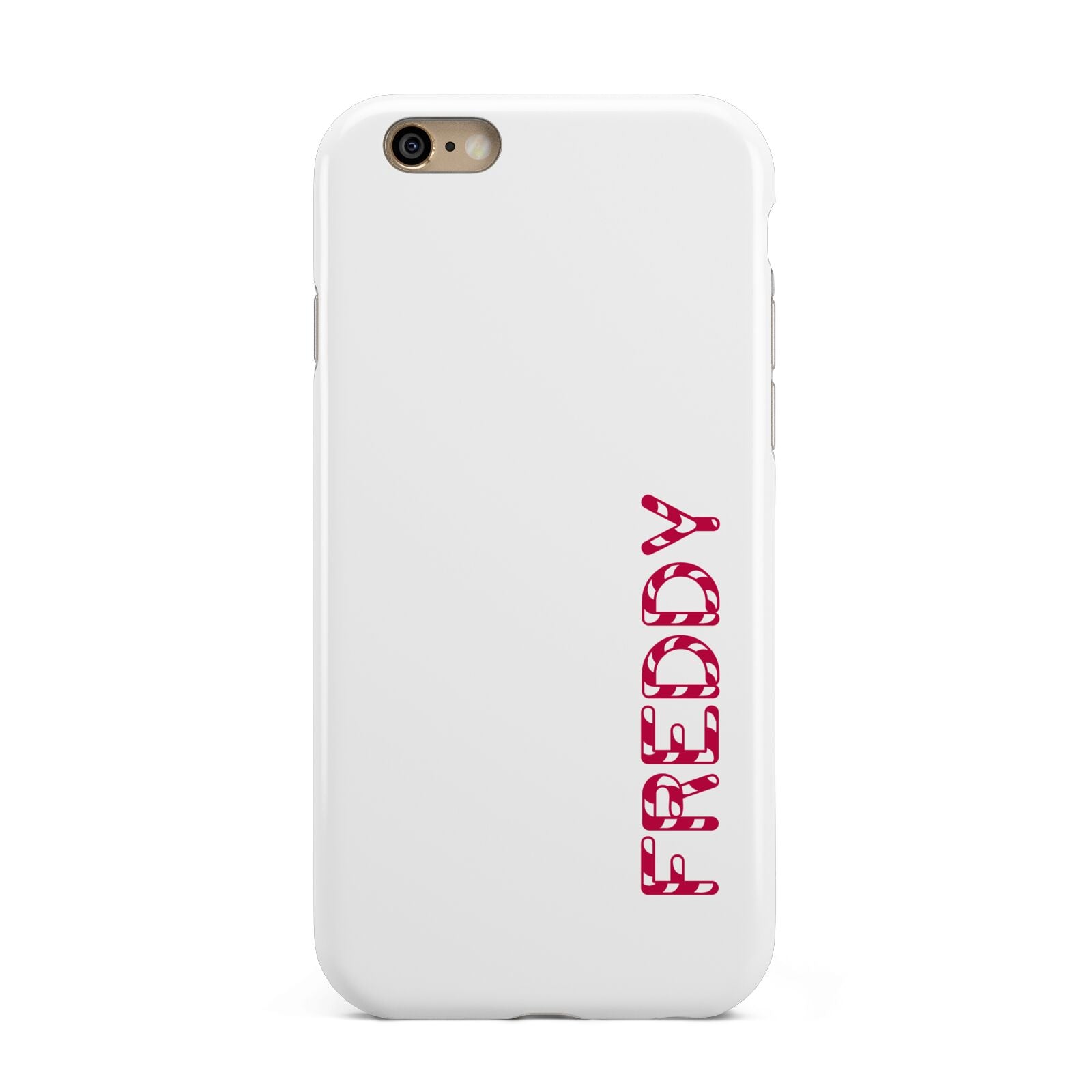 Personalised Candy Cane Name Apple iPhone 6 3D Tough Case