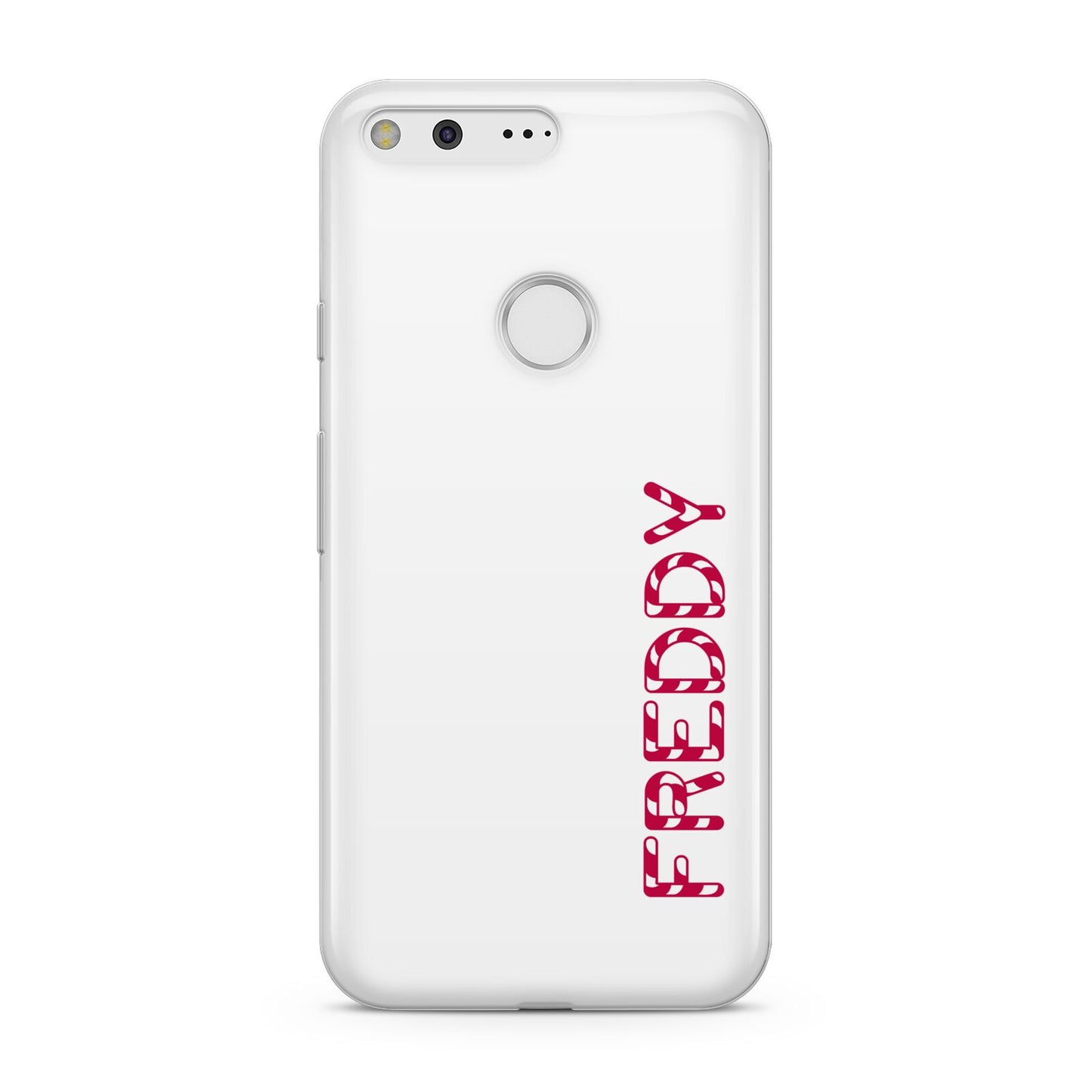 Personalised Candy Cane Name Google Pixel Case