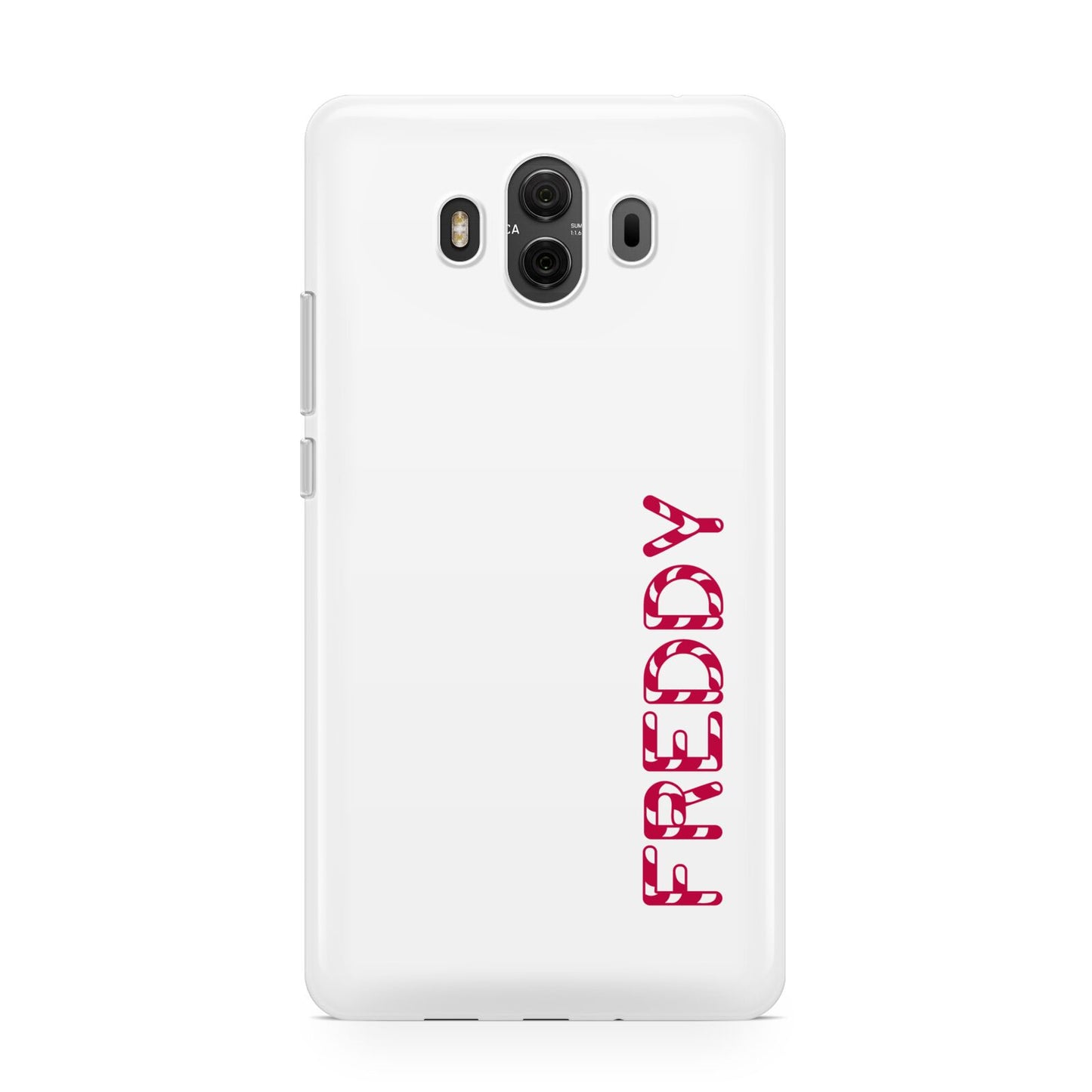 Personalised Candy Cane Name Huawei Mate 10 Protective Phone Case