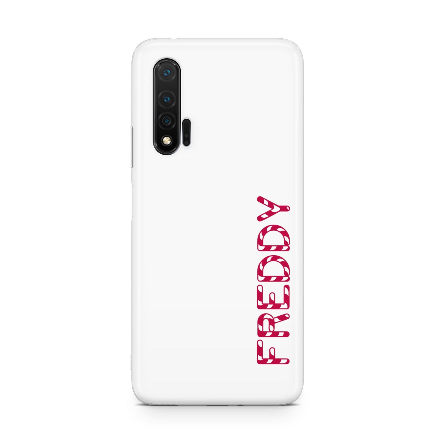 Personalised Candy Cane Name Huawei Nova 6 Phone Case