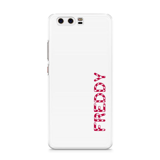 Personalised Candy Cane Name Huawei P10 Phone Case