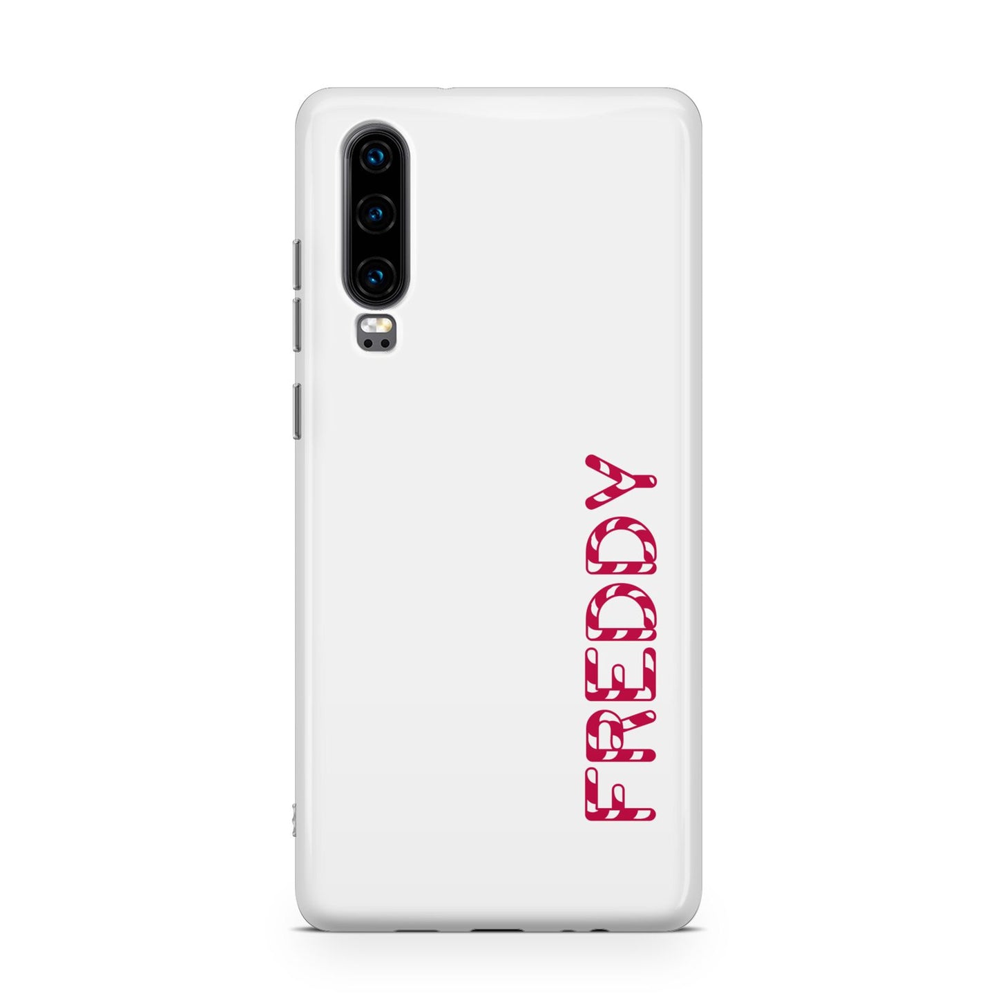 Personalised Candy Cane Name Huawei P30 Phone Case