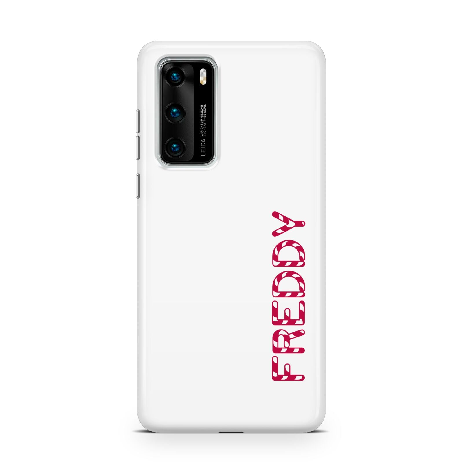 Personalised Candy Cane Name Huawei P40 Phone Case