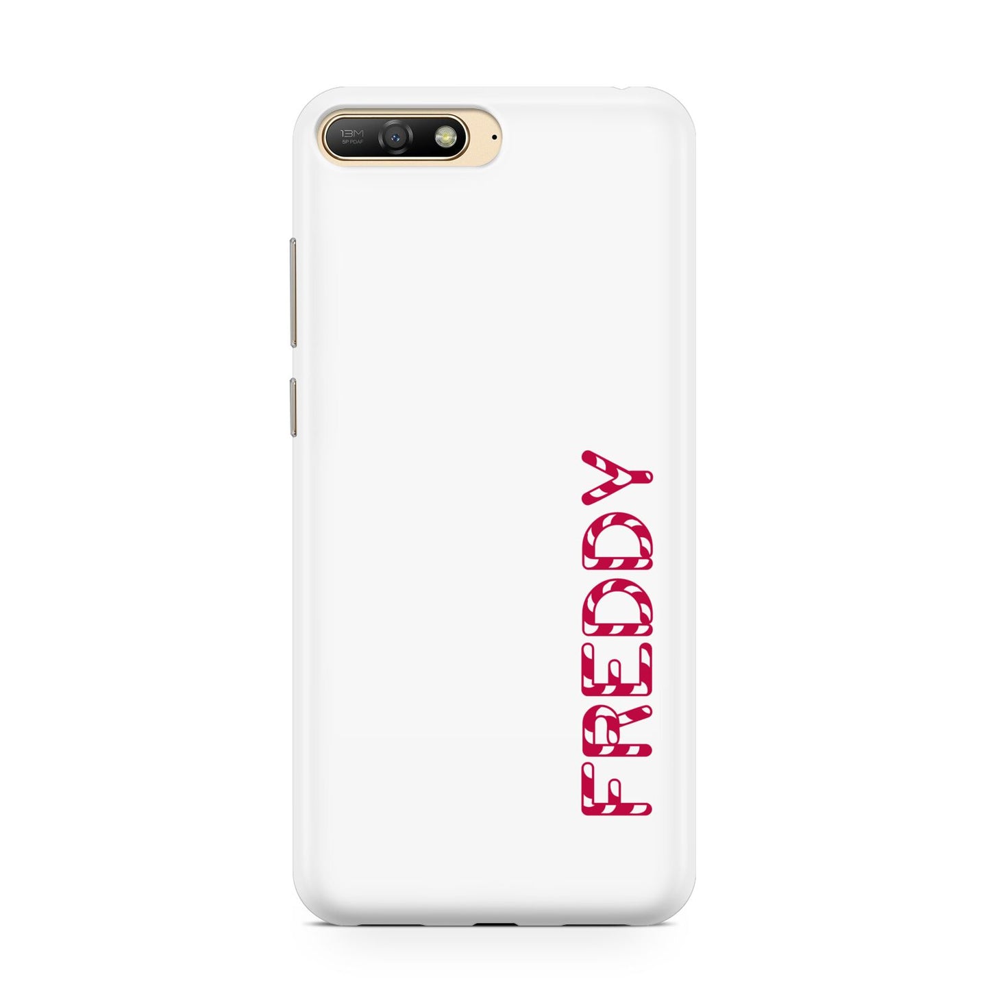 Personalised Candy Cane Name Huawei Y6 2018