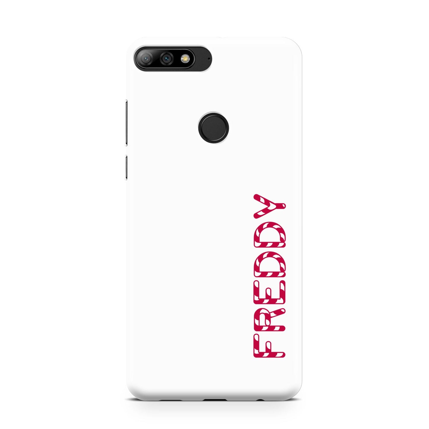 Personalised Candy Cane Name Huawei Y7 2018