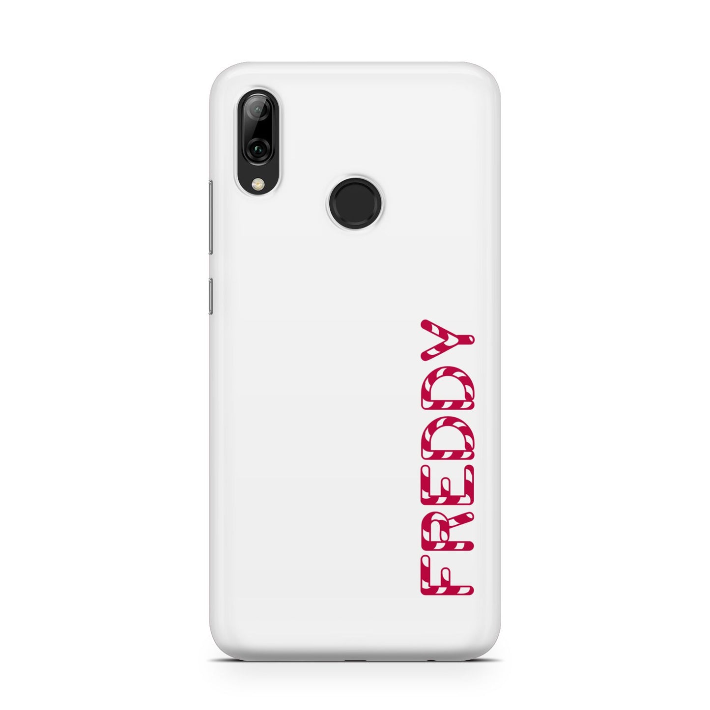 Personalised Candy Cane Name Huawei Y7 2019