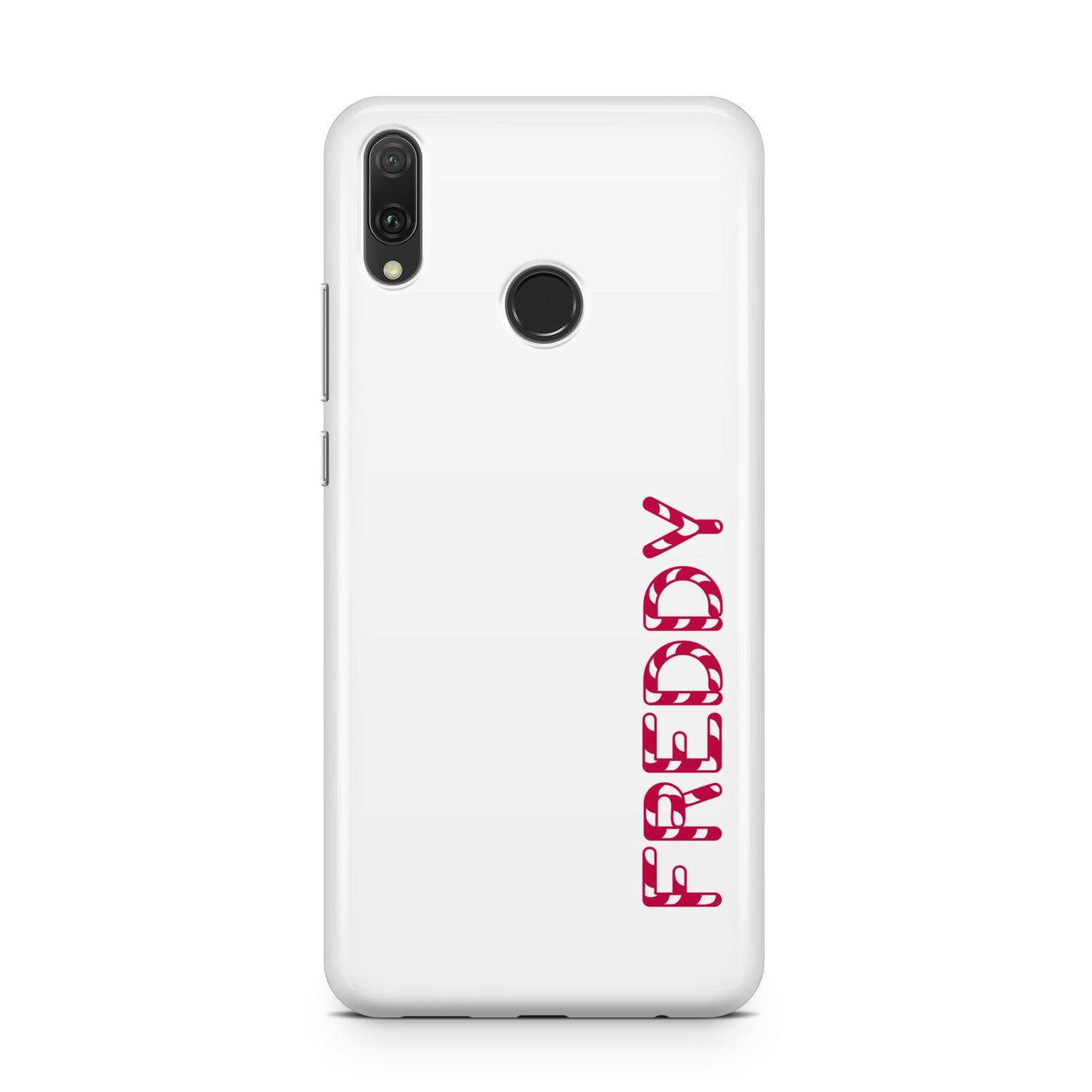 Personalised Candy Cane Name Huawei Y9 2019