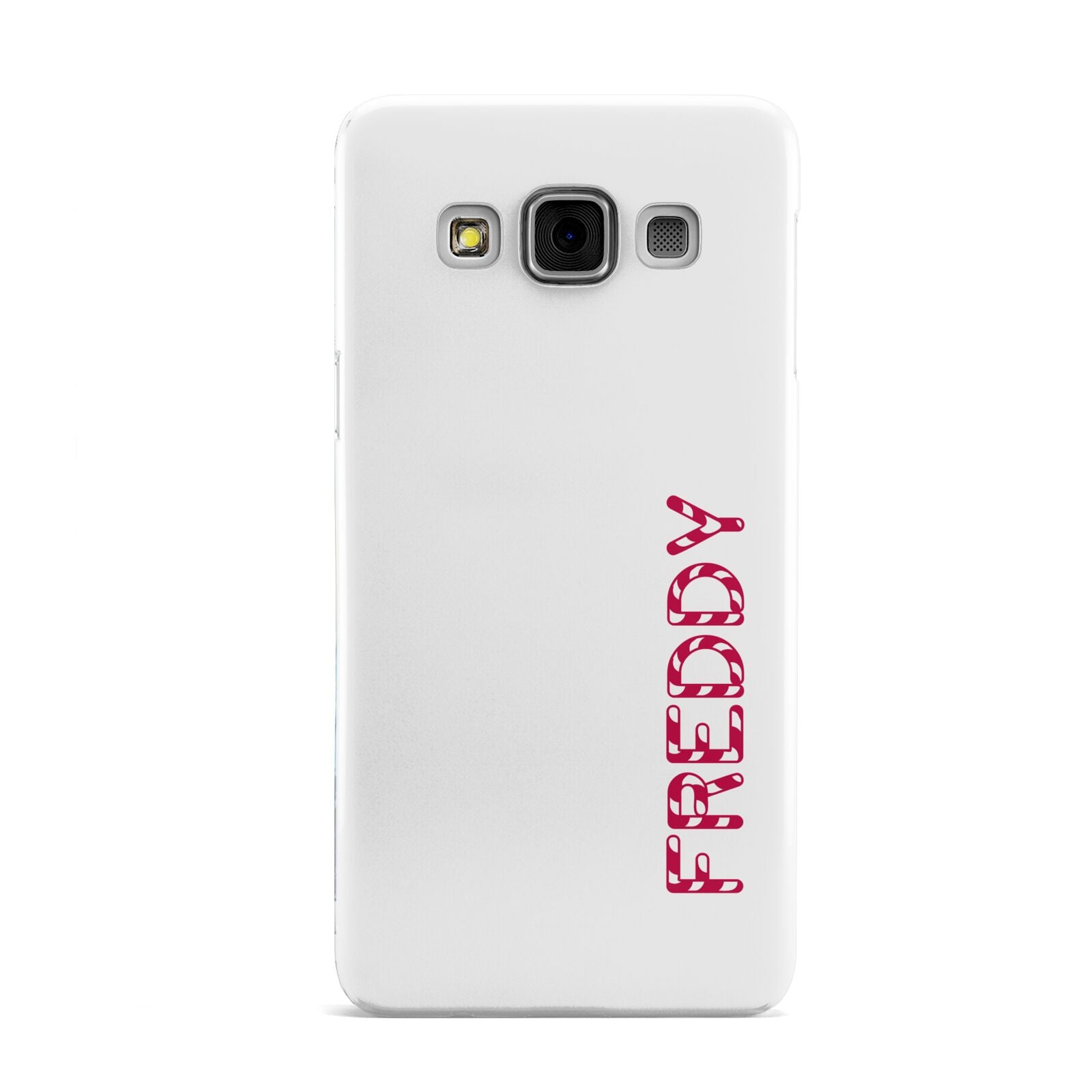 Personalised Candy Cane Name Samsung Galaxy A3 Case