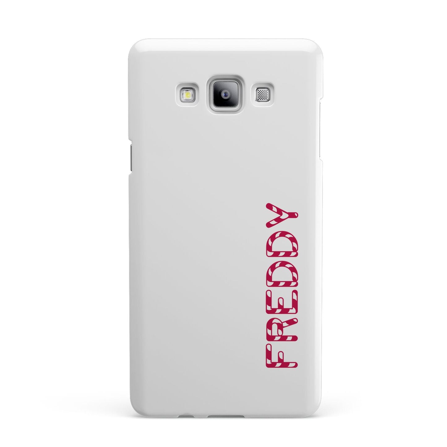 Personalised Candy Cane Name Samsung Galaxy A7 2015 Case