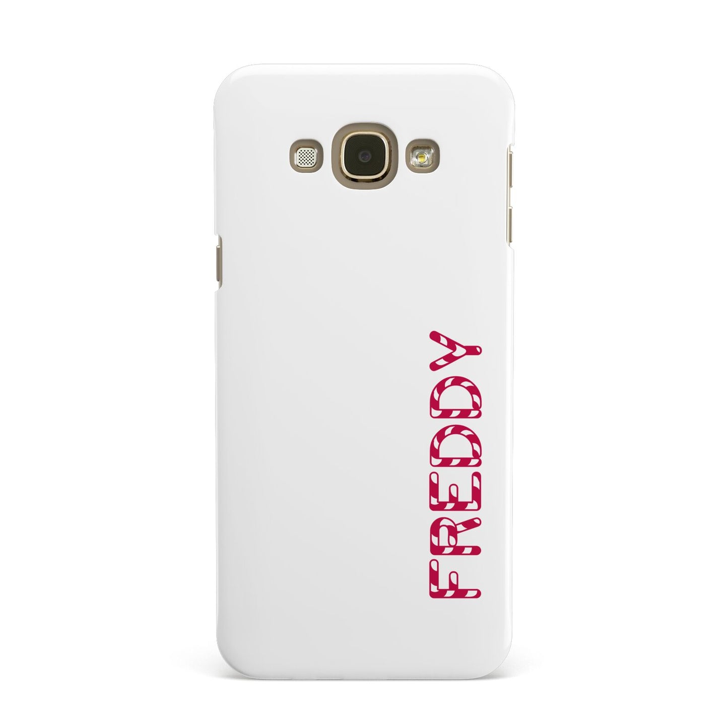 Personalised Candy Cane Name Samsung Galaxy A8 Case