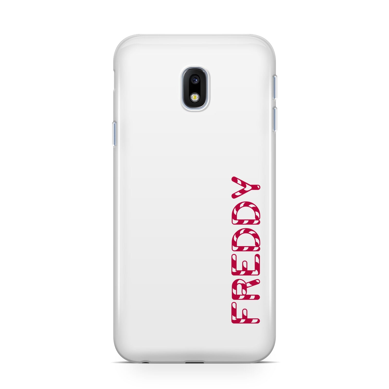 Personalised Candy Cane Name Samsung Galaxy J3 2017 Case