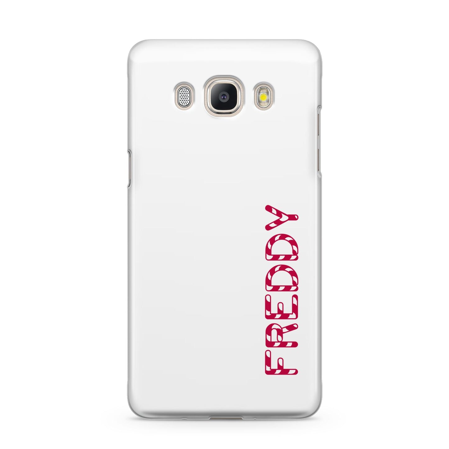 Personalised Candy Cane Name Samsung Galaxy J5 2016 Case